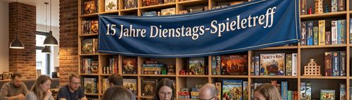Spieleabend Spezial: 15 Jahre Dienstags-Spieletreff